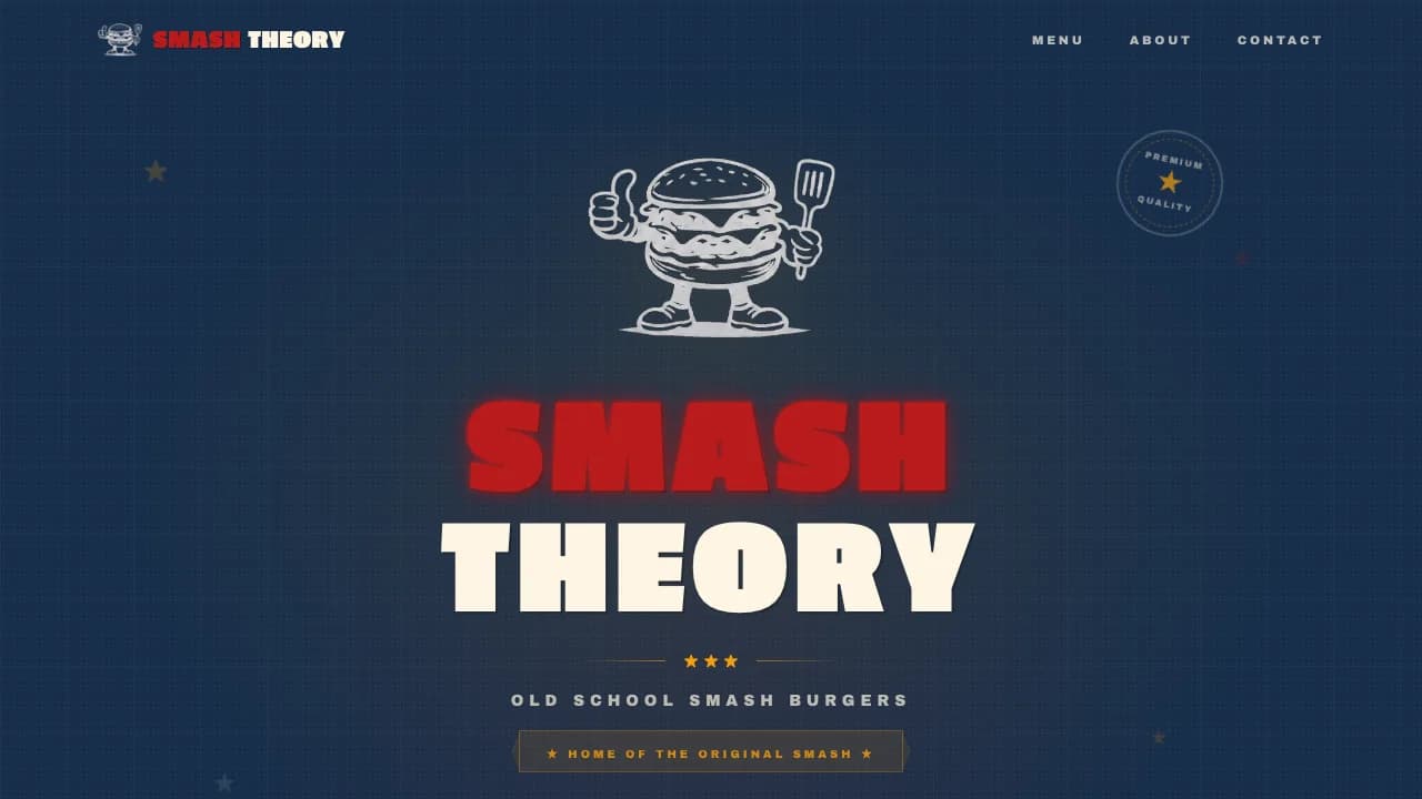 Smash Theory burger restaurant